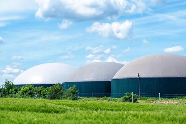 Biogas-plant. (1)
